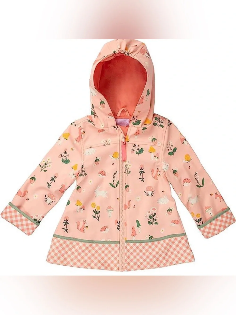 Stephen Joseph Raincoat - Strawberry Fields Girls Raincoat Sz 2T